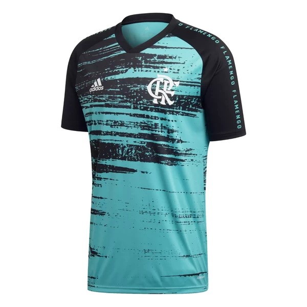 Trainingsshirt Flamengo 2020-21 Grün Fussballtrikots Günstig